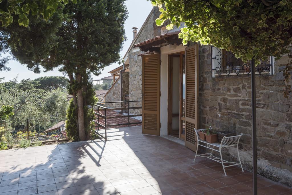 Villa Con Terrazza Vista Mare Castiglione della Pescaia Bagian luar foto